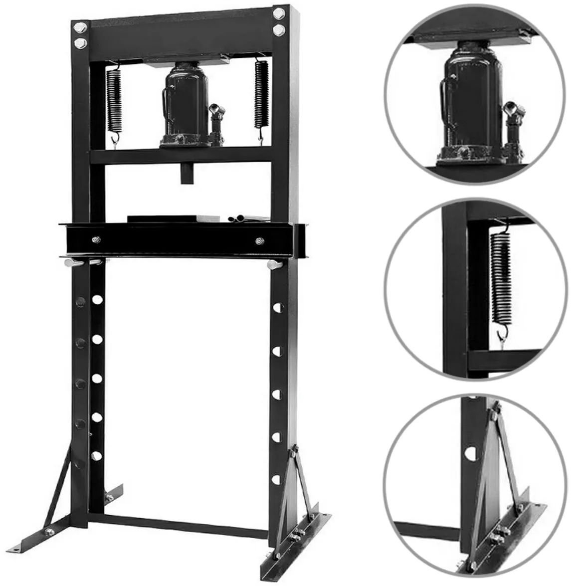 Prasa hydrauliczna warsztatowa podłogowa 20T FORSAGE