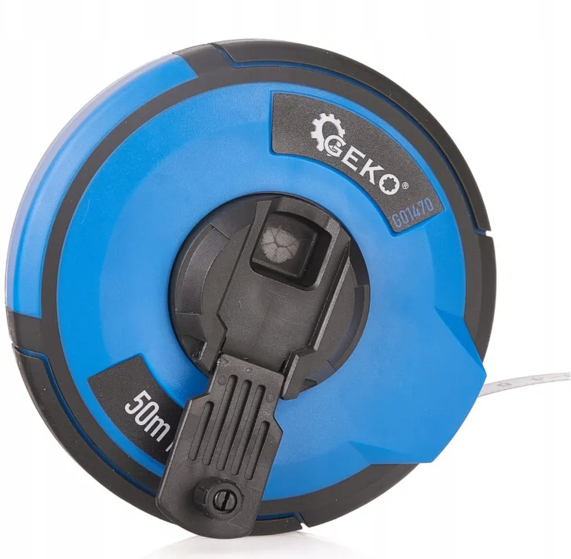 Taśma miernicza stalowa zwijana metrówka 50m 13mm GEKO