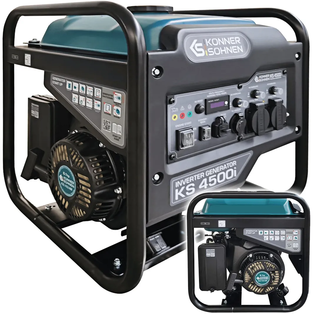 Agregat generator inwerterowy KS 4500i 4,5 kW tryb ekonomiczny Könner & Söhnen KS