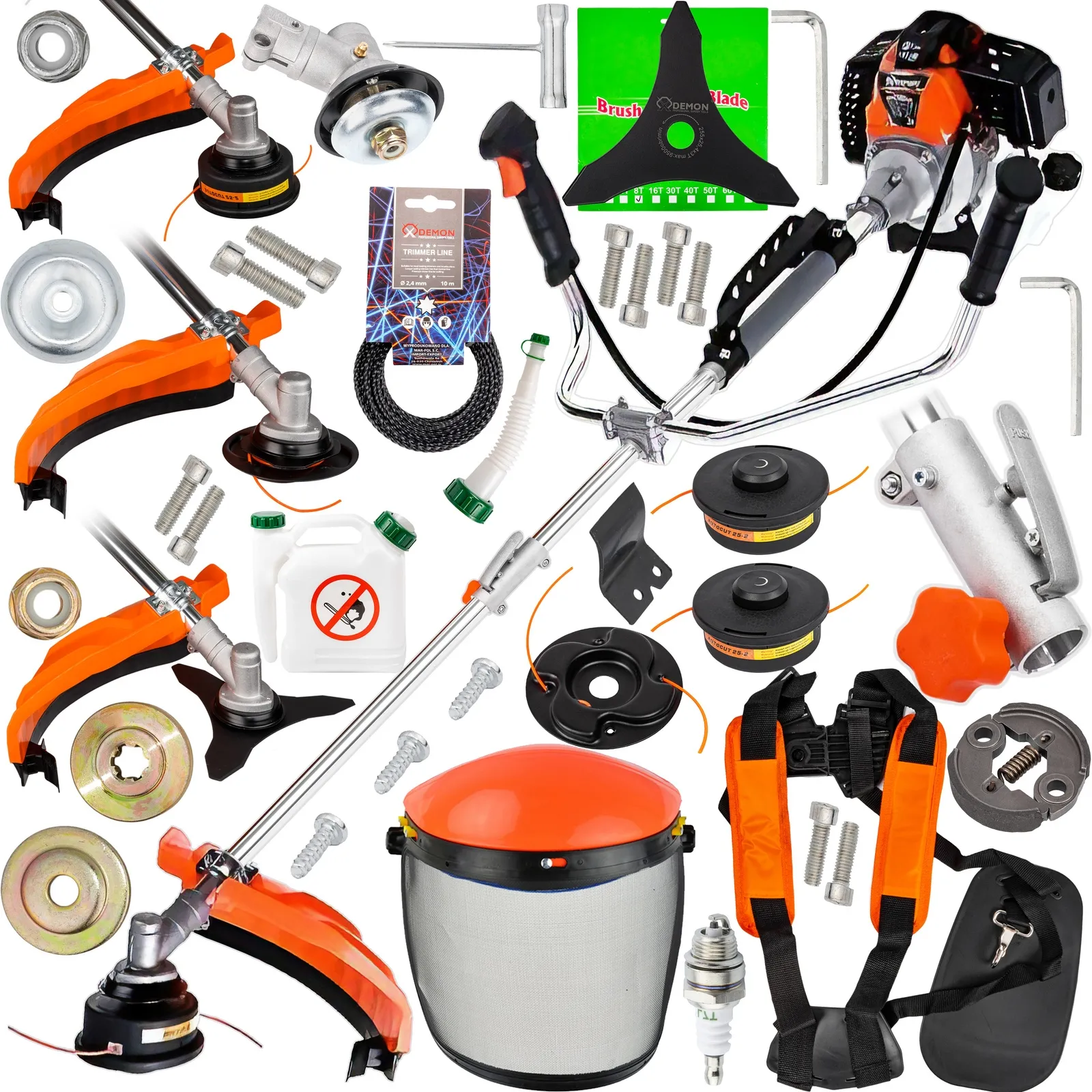 Kosa spalinowa podkaszarka składana dzielona SPLIT RQ580S 5.2 kM DEMON