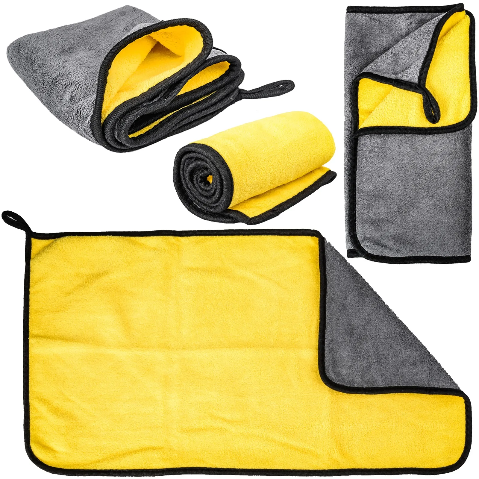 Ścierka ręcznik mikrofibra do wycierania osuszania lakieru samochodu 60x30 cm FALON-TECH