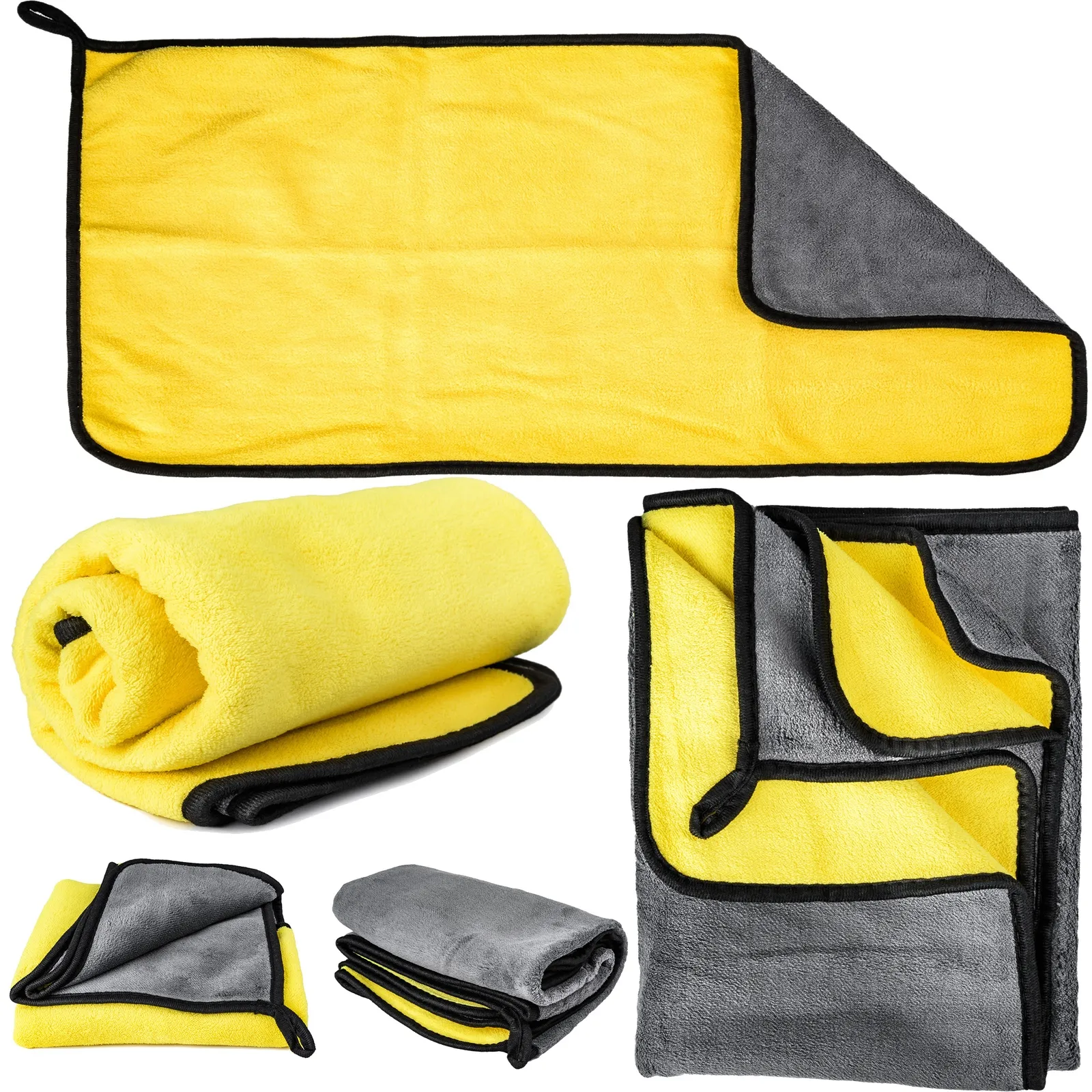 Ścierka ręcznik mikrofibra do wycierania osuszania lakieru samochodu 60x90 cm FALON-TECH