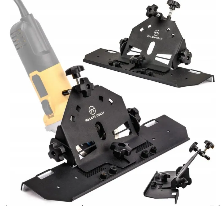 Przystawka do szlifierki kątowej do cięcia płytek glazury pod kątem 45° FALON-TECH