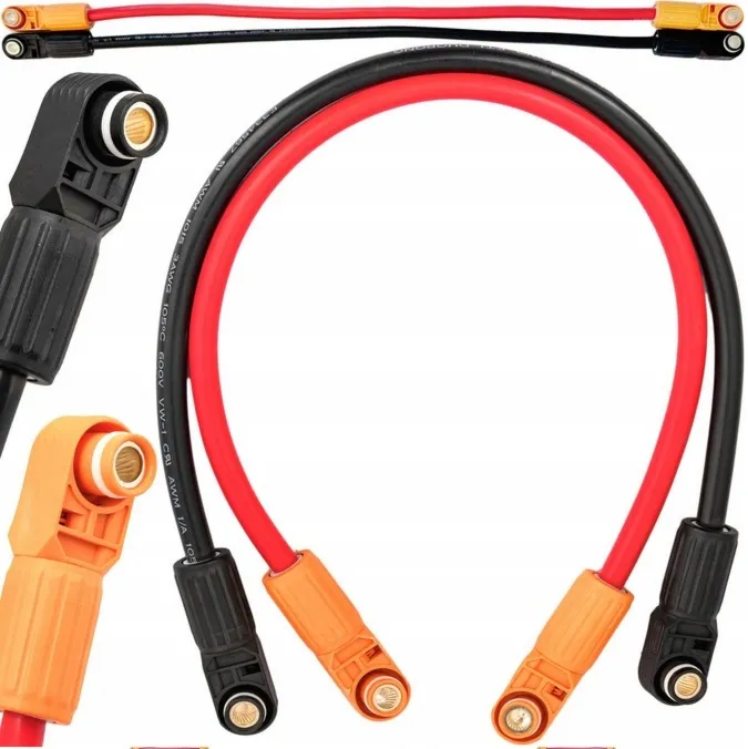 Kabel przewód do łączenia magazynów energii komplet para 2 sztuk VOLT POLSKA