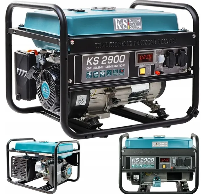 Agregat prądotwórczy generator przenośny jednofazowy benzyna KS 2900 Könner & Söhnen KS