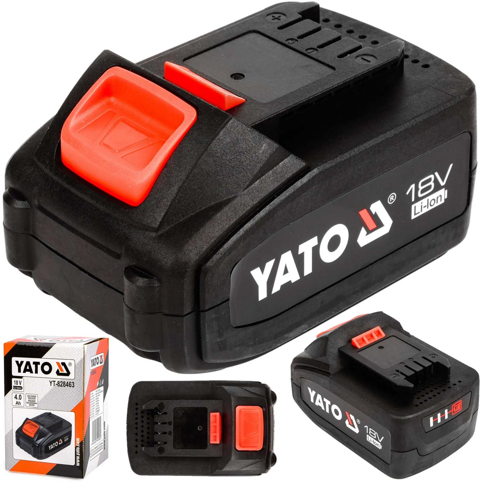 Akumulator 18V LI-ION 6,0Ah bateria do elektronarzędzi system ładowarka YATO