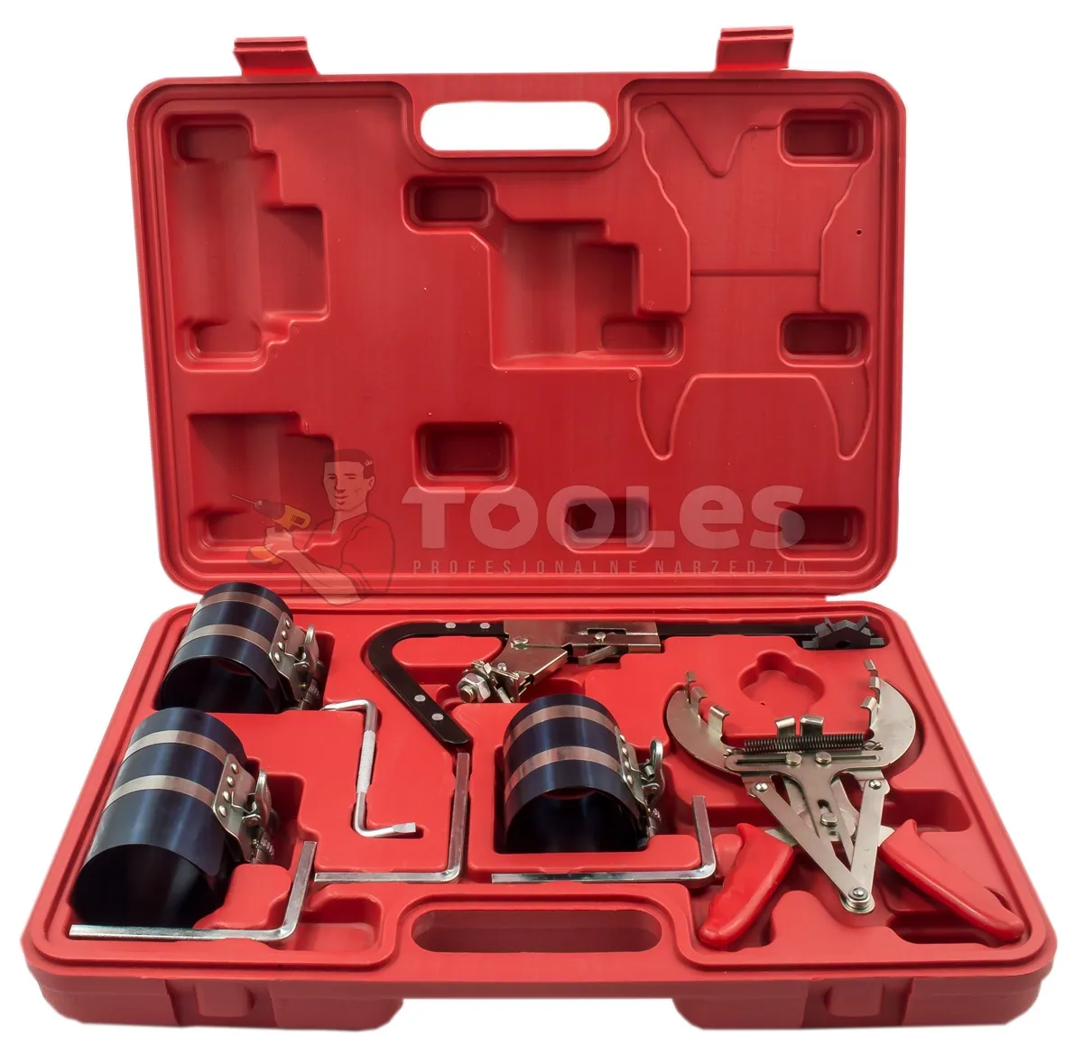 Demontaż Pierścieni Tłokowych Zestaw Narzędzi 9 el.