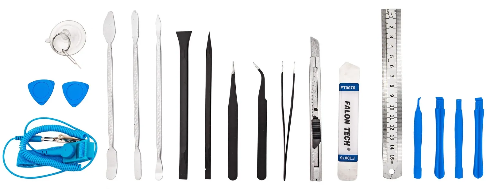 Zestaw narzędzi precyzyjnych do elektroniki 76el FALON-TECH