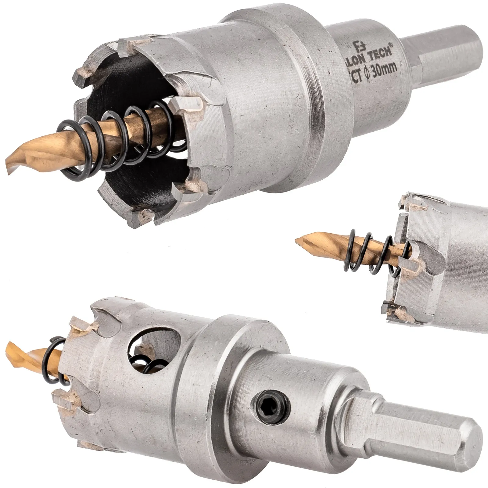 Otwornica widiowa z wiertłem 30mm FALON-TECH