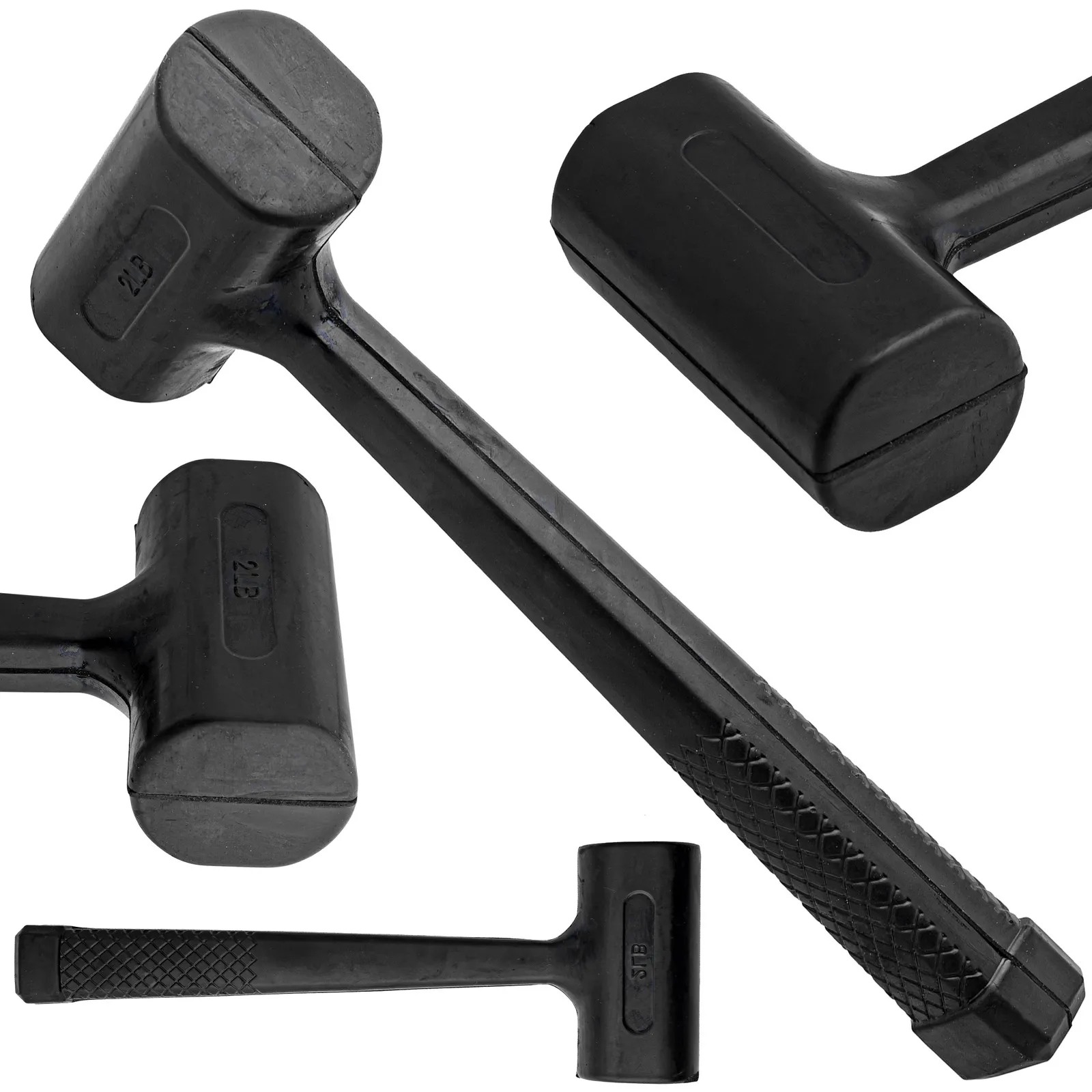 Młotek gumowy bezodrzutowy 900gr FALON-TECH