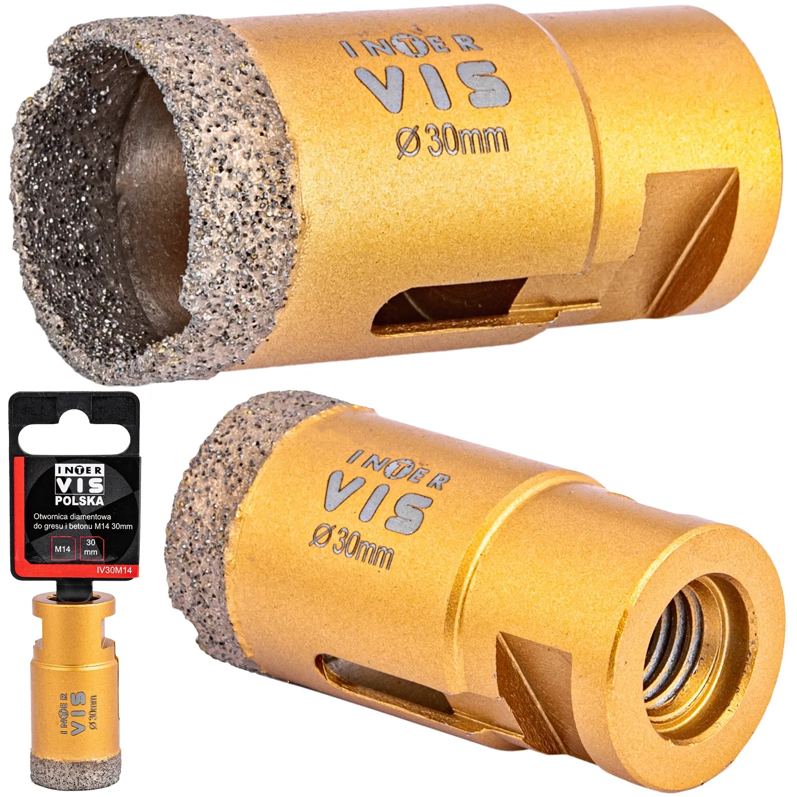 Otwornica diamentowa do gresu, betonu i kamienia 30mm FALON-TECH