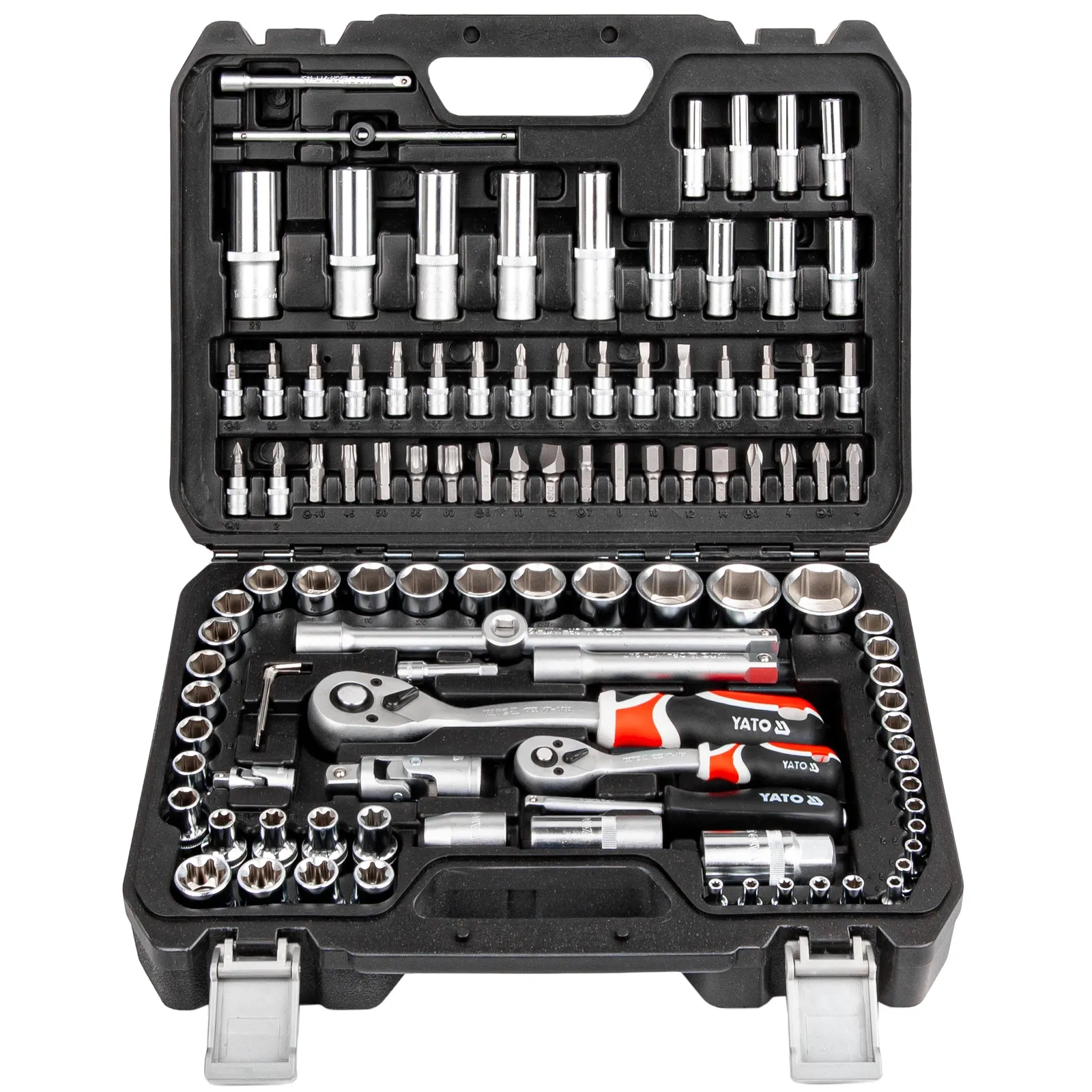 Zestaw kluczy nasadowych klucze nasadowe bity torx 108 sztuk YT-38791 YATO