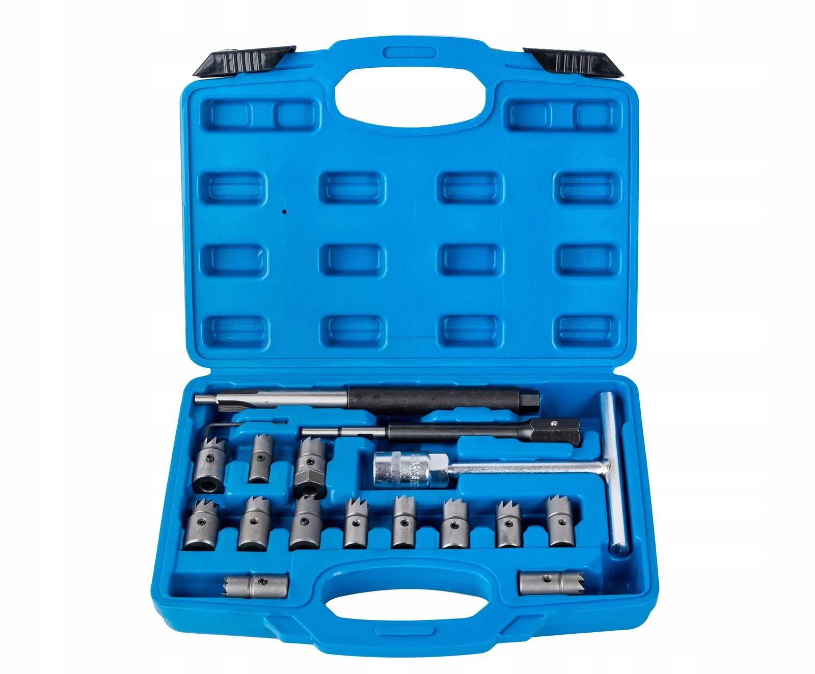 Frezy do gniazd wtryskiwaczy wtrysków zestaw 17 el.