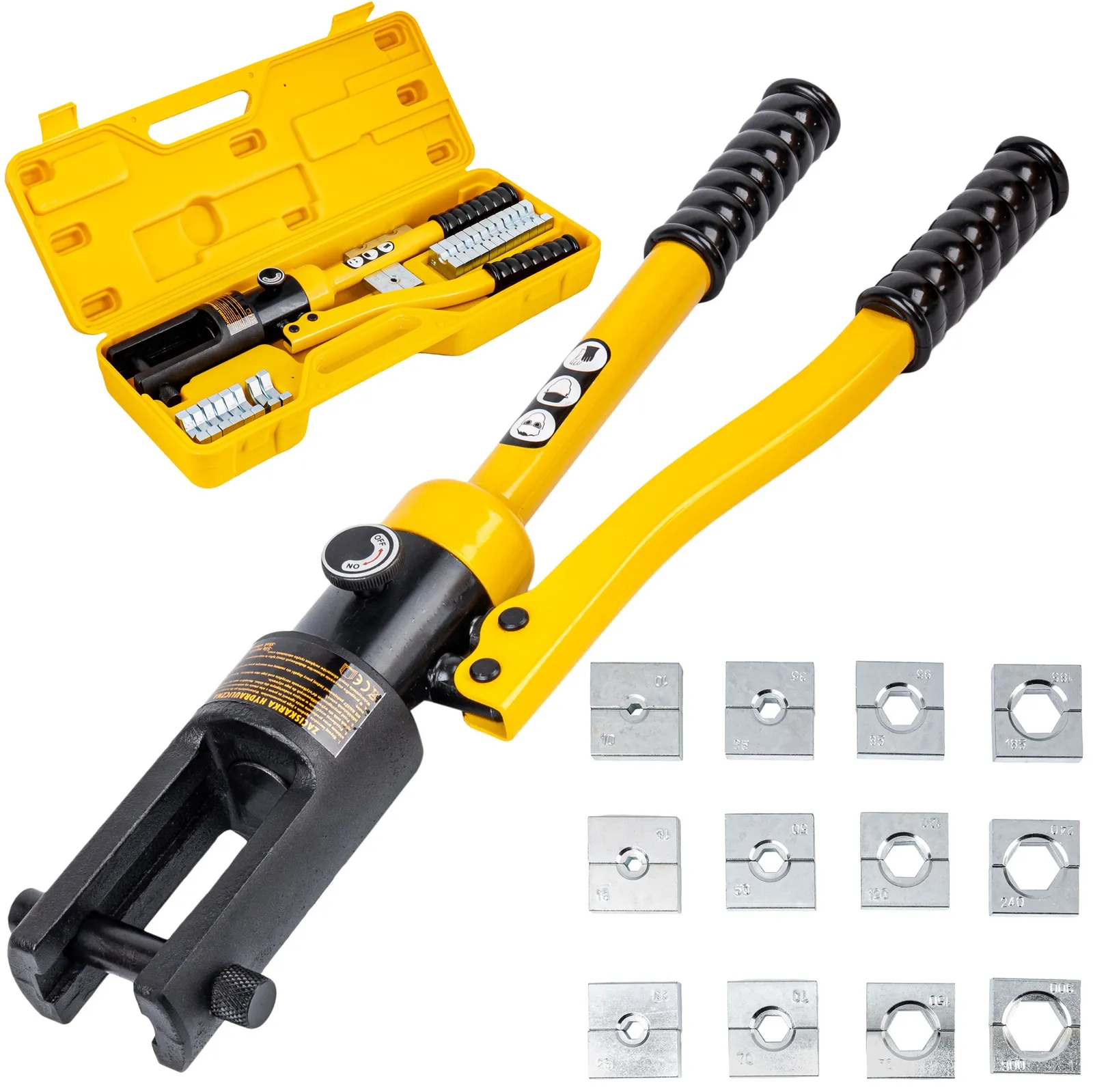 Zaciskarka praska hydrauliczna do kabli 10-300 mm 18 ton MAR-POL