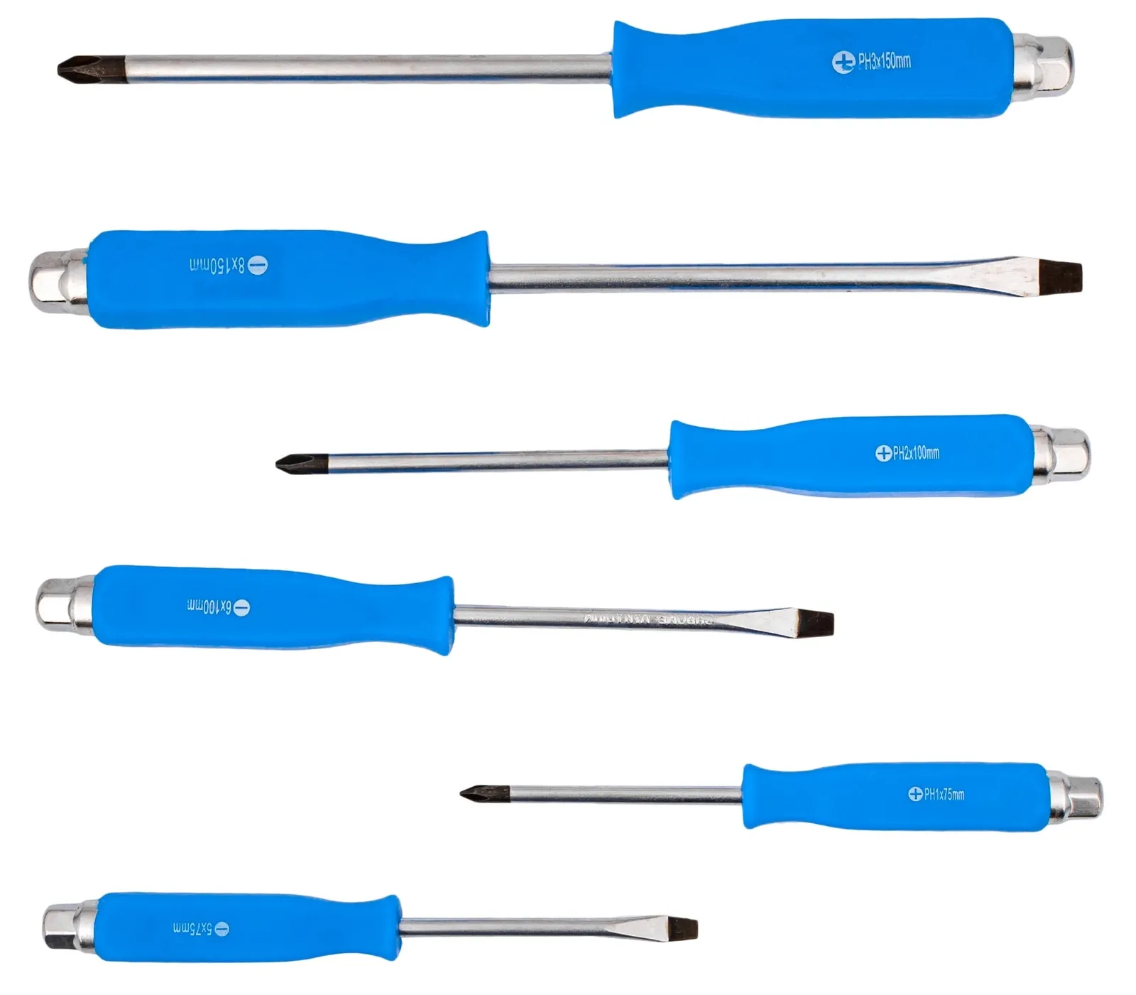 Zestaw wkrętaków śrubokrętów do podbijania 6 szt. PH wkrętaki FALON-TECH