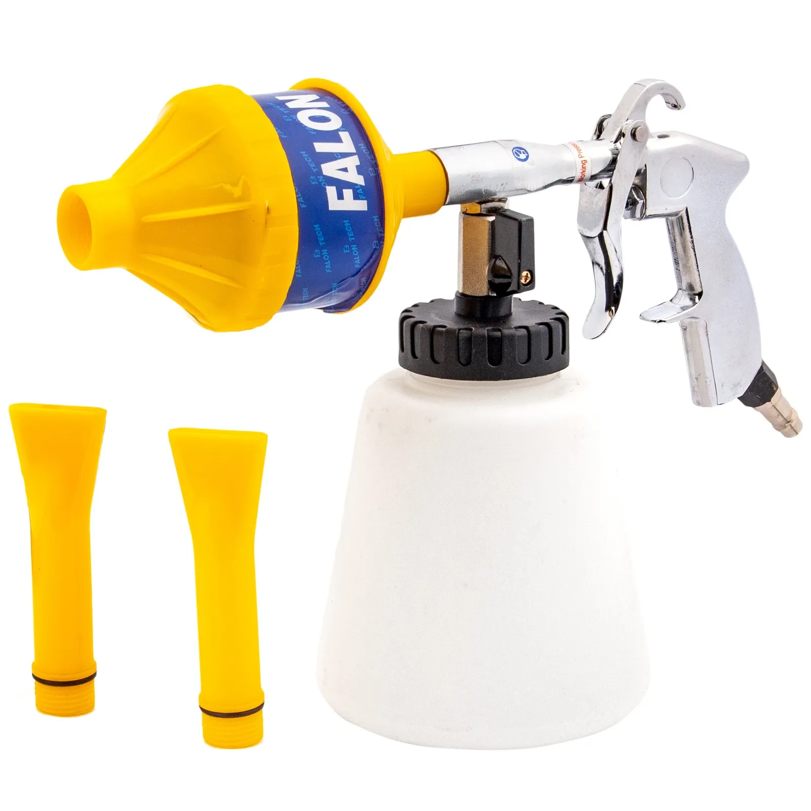 Pistolet do prania mycia tapicerki auta Tornador FT02LJF-1 (3 dysze) FALON-TECH