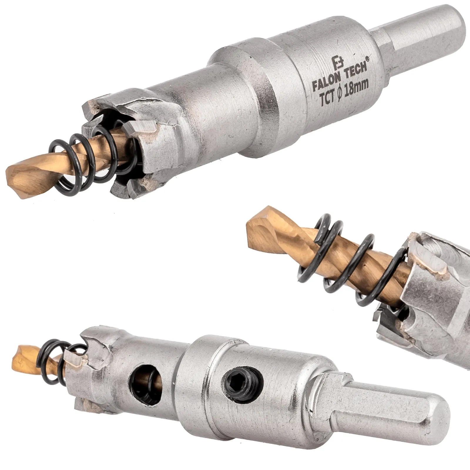 Otwornica widiowa z wiertłem 18mm FALON-TECH