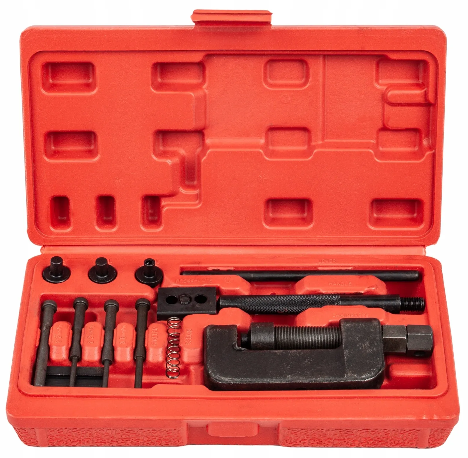 Nitownica zakuwarka do łańcuchów motocyklowych rowerowych rozrządu FALON-TECH