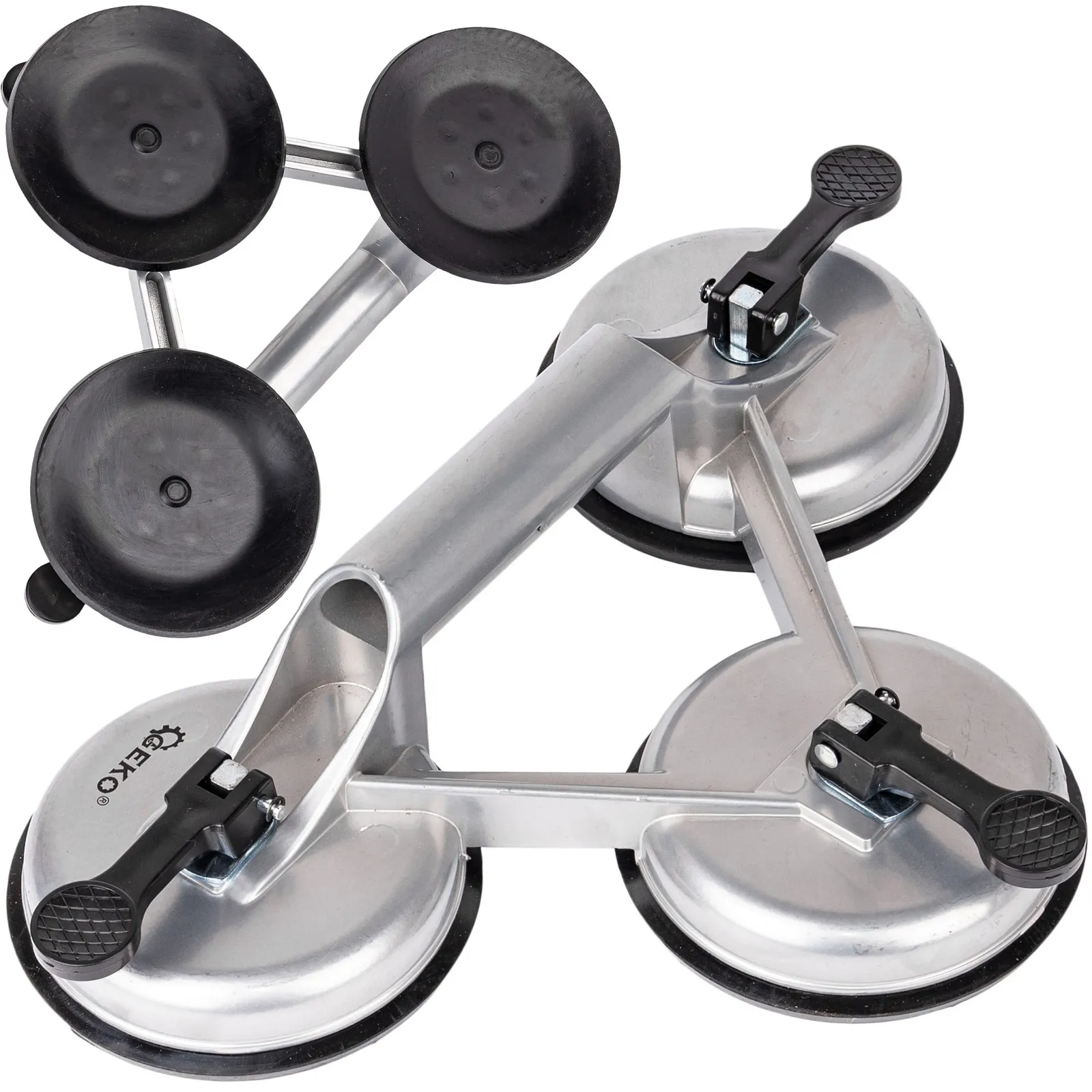 Przyssawka aluminiowa potrójna uchwyt (do Szyb Szkła Glazury Płytek) 130kg GEKO