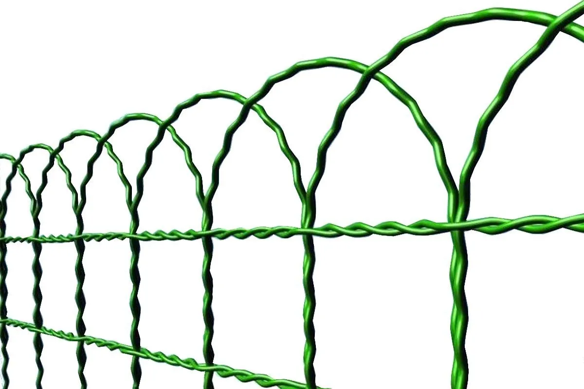 Siatka rabatowa zielona  0,40 m - rolka 10 m