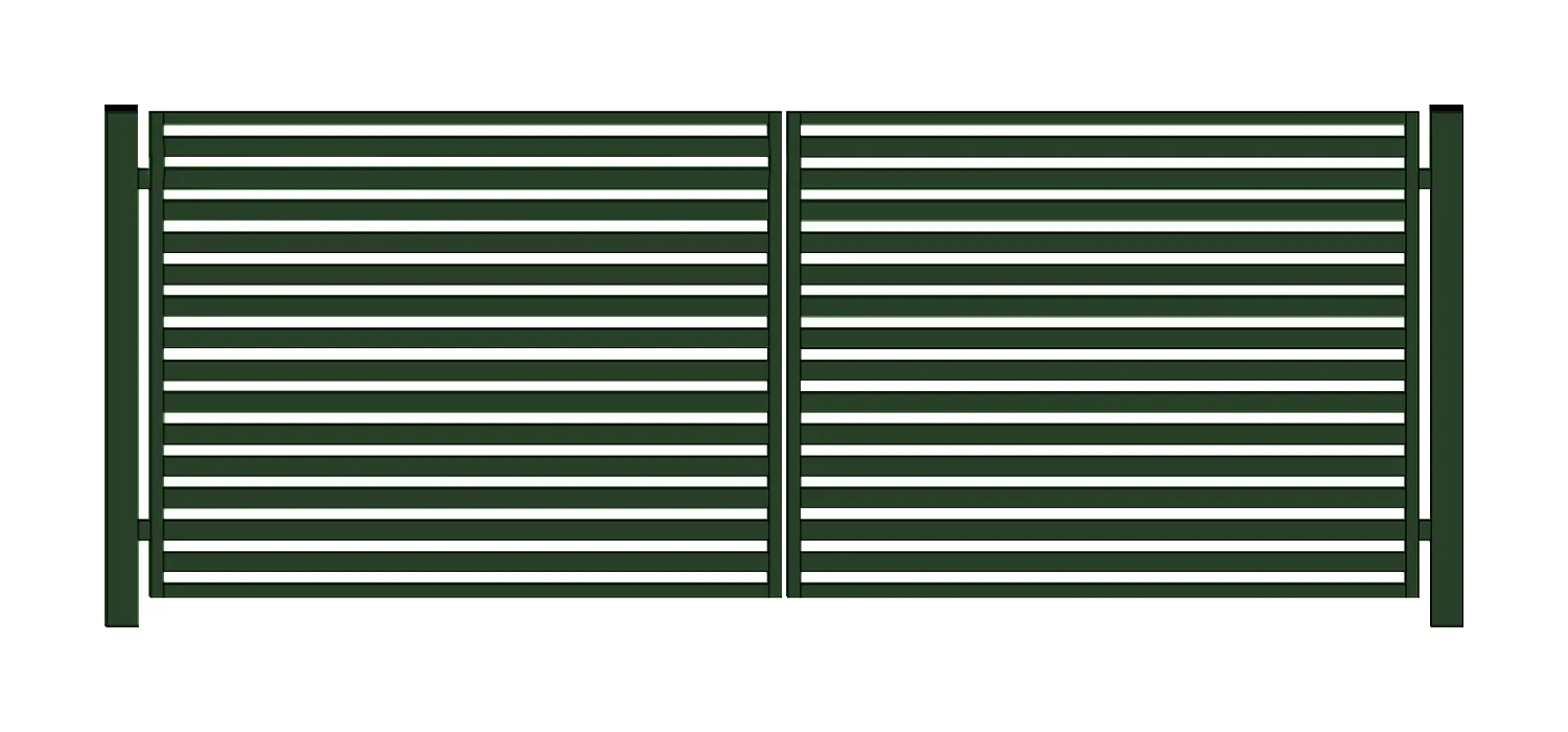 Brama PRO typ WALL 60 - malowana proszkowo - 5,00 m