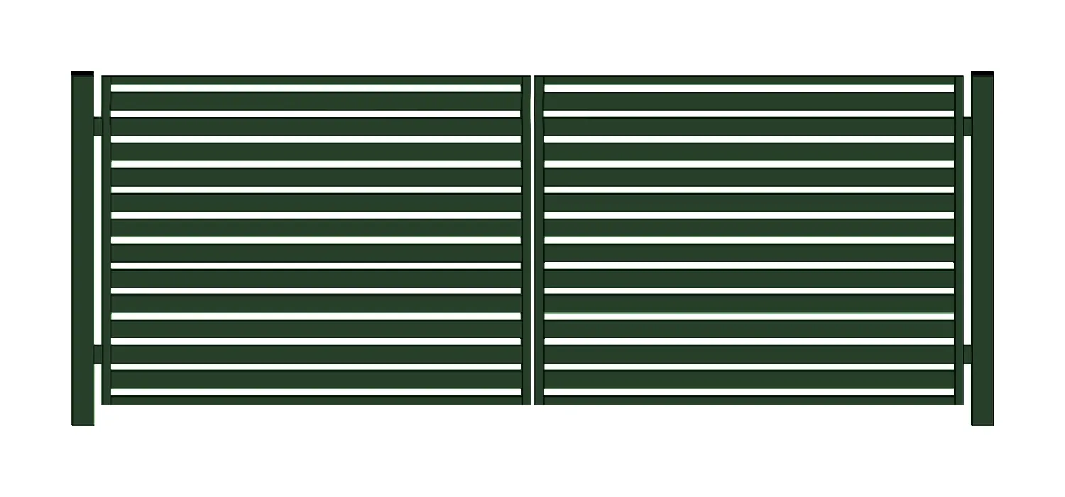 Brama PRO typ WALL 80 - malowana proszkowo - 5,00 m