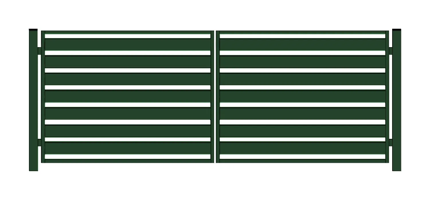 Brama PRO typ WALL 140 - malowana proszkowo - 5,00 m