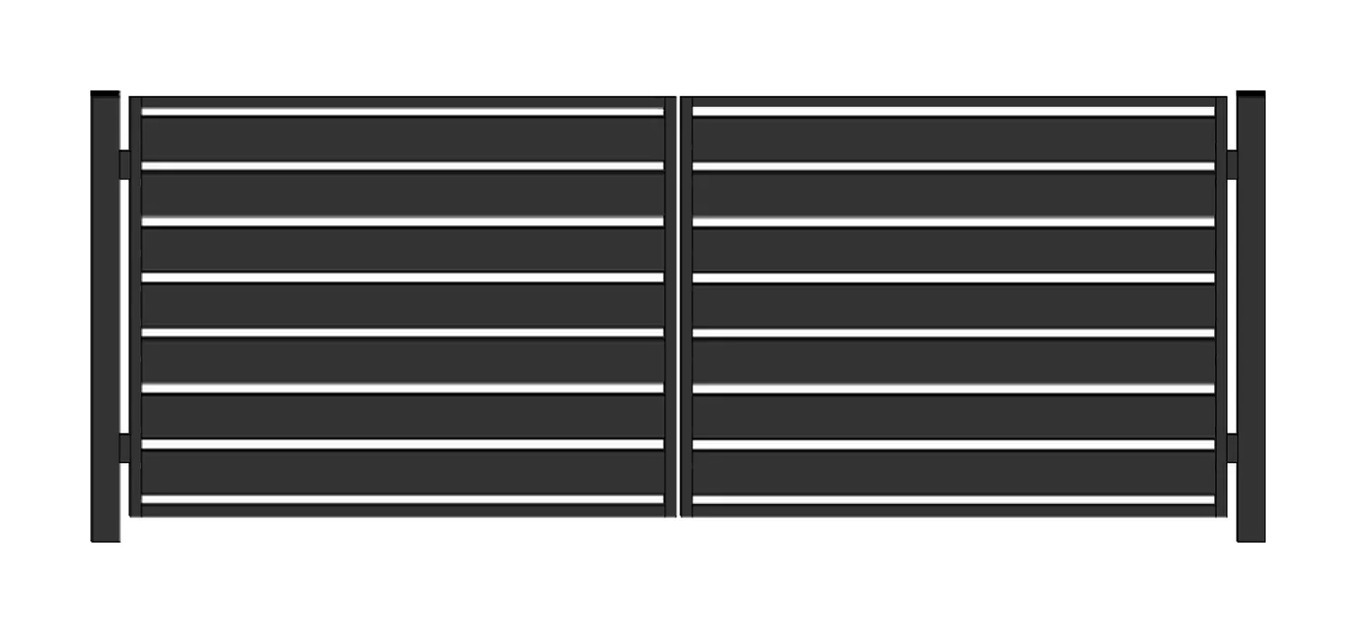 Brama PRO typ WALL 200 - malowana proszkowo - 3,00 m