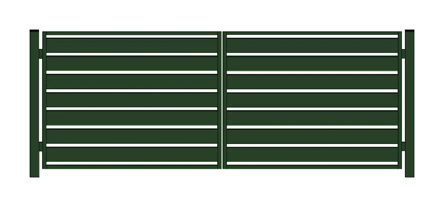 Brama PRO typ WALL 200 - malowana proszkowo - 5,00 m