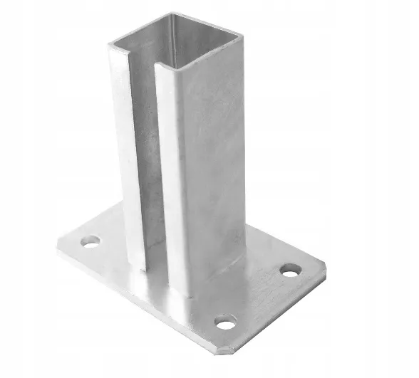 Stopa słupka 80x80 mm - ocynkowana