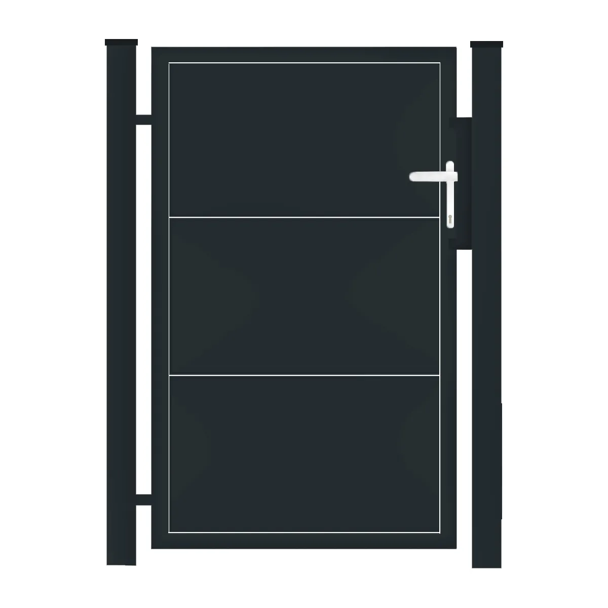 Furtka typ WALL SOLID - 1,00 x 1,25 m