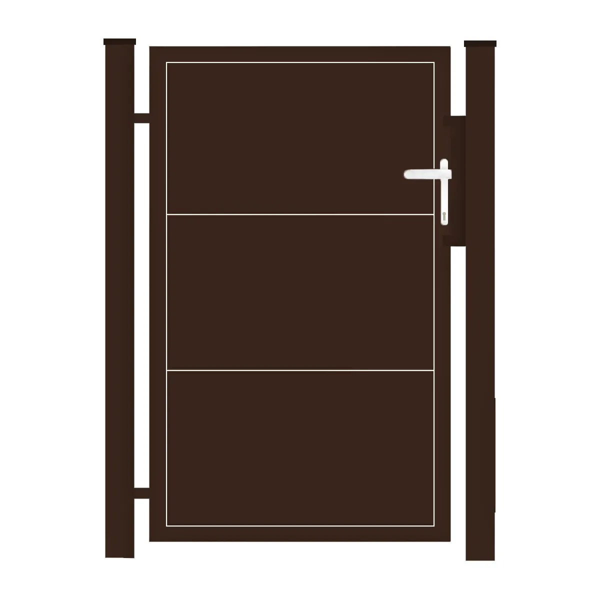 Furtka typ WALL SOLID - 1,00 x 1,50 m