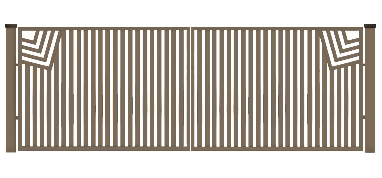 Brama typ CLASSIC - 4,00 x 1,25 m