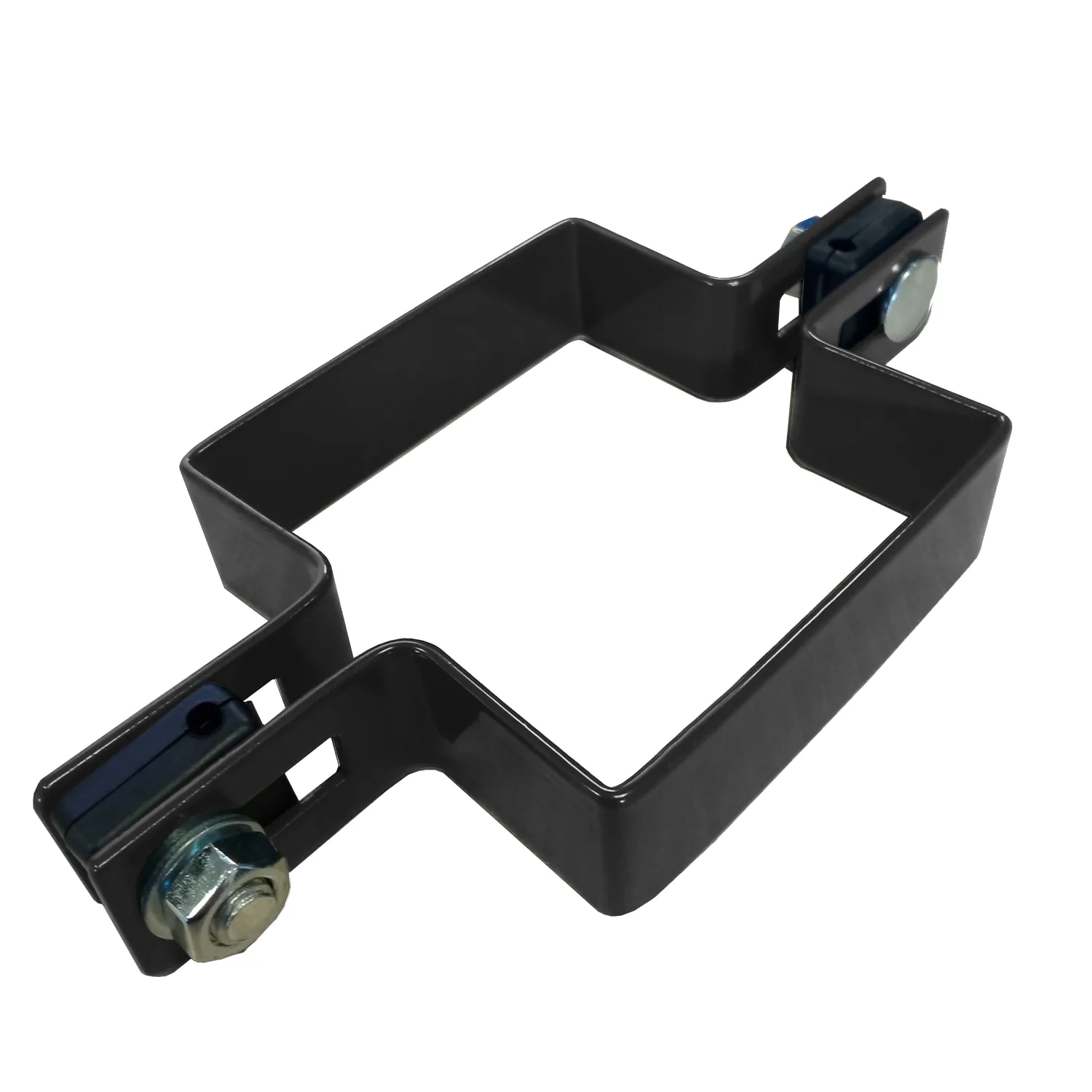 Obejmy do paneli 80 x 80 mm przelotowe - antracyt, brązowe, czarne, szare, zielone