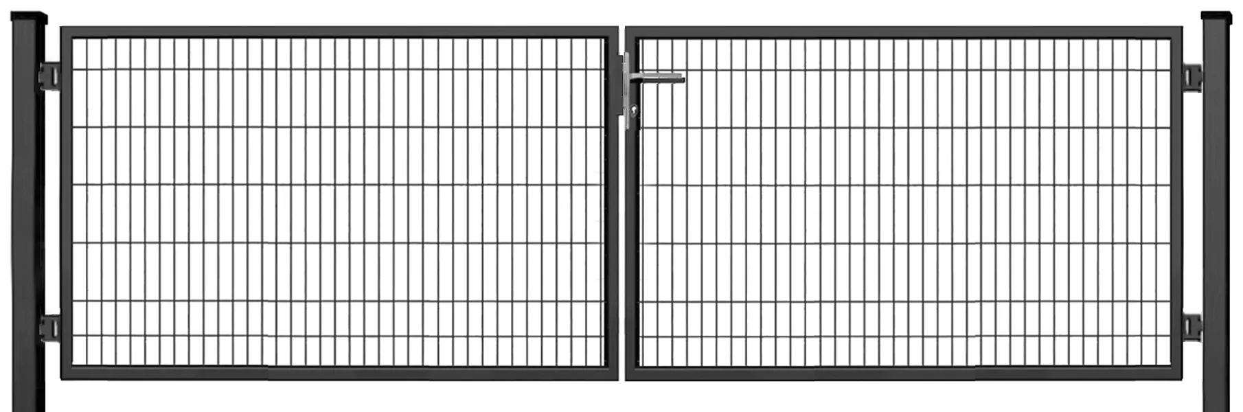 Brama SX 656 PRO - 5,00 x 1,20 m - antracyt , brązowa , czarna , szara , zielona