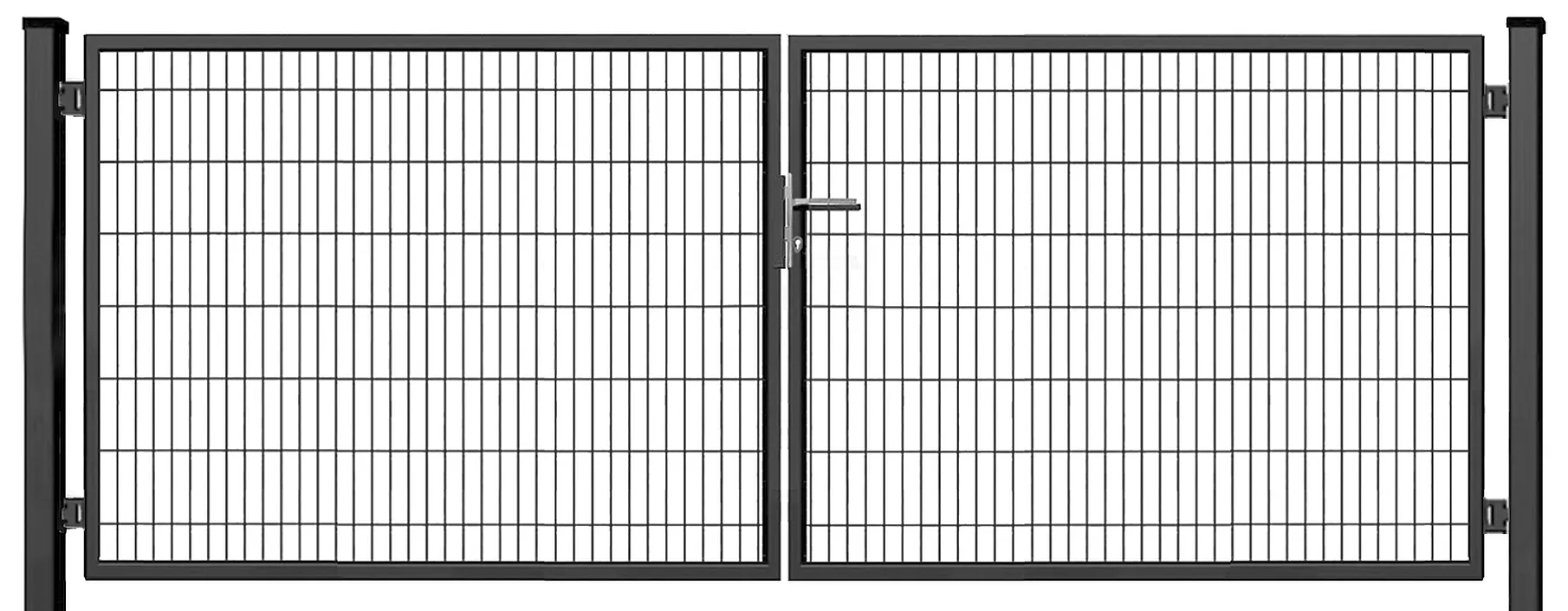 Brama SX 656 PRO - 5,00 x 1,50 m - antracyt , brązowa , czarna , szara , zielona