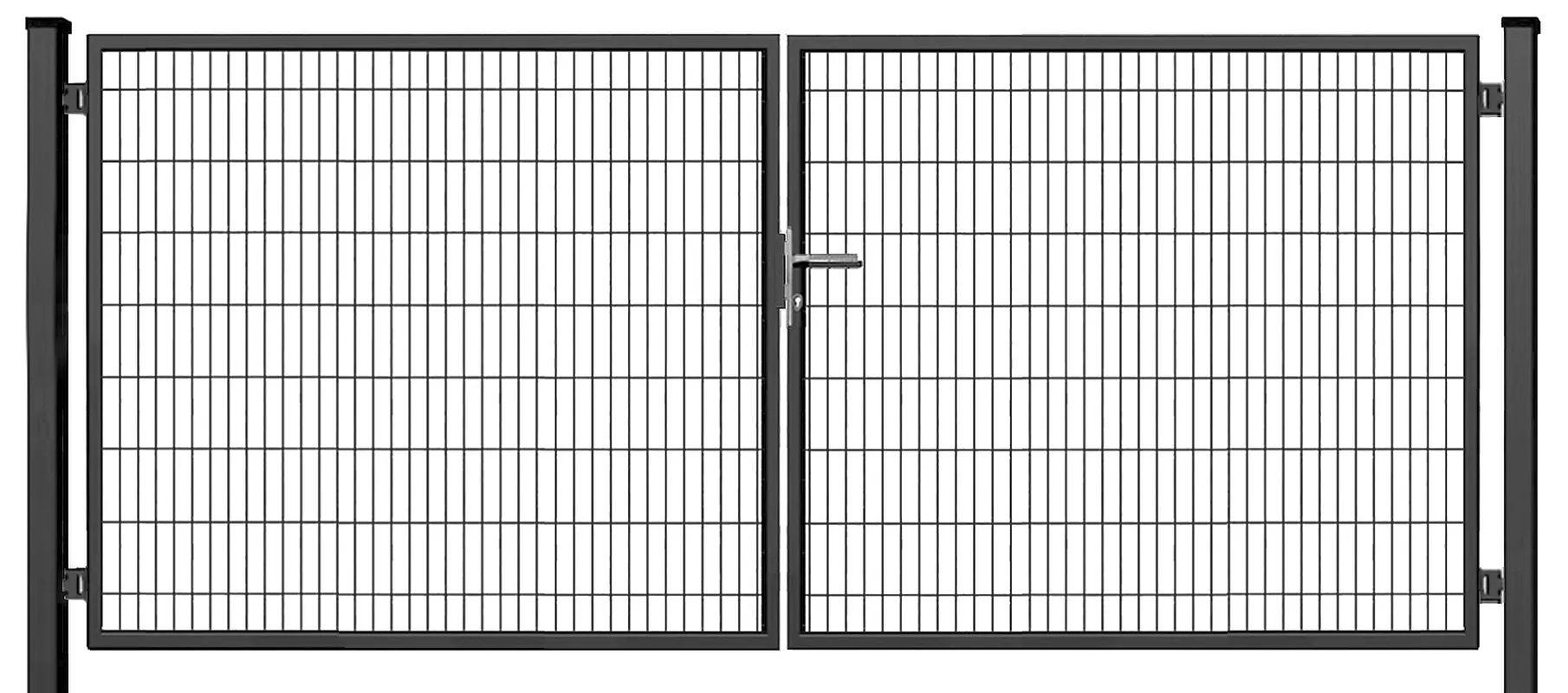 Brama SX 656 PRO - 3,00 x 1,70 m - antracyt , brązowa , czarna , szara , zielona