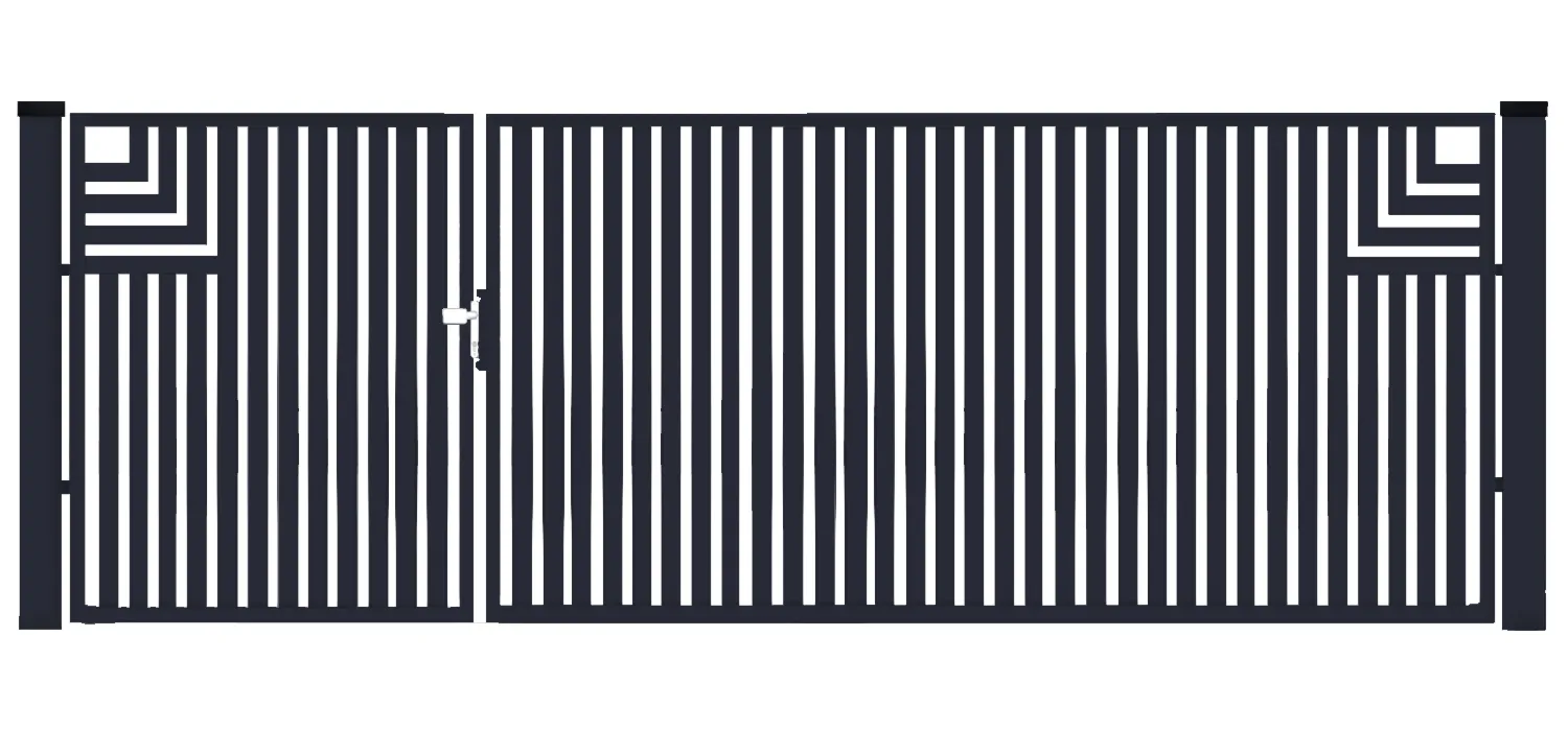 BramoFurtka typ CLASSIC A - 1,50+2,50 x 1,25 m - malowana proszkowo