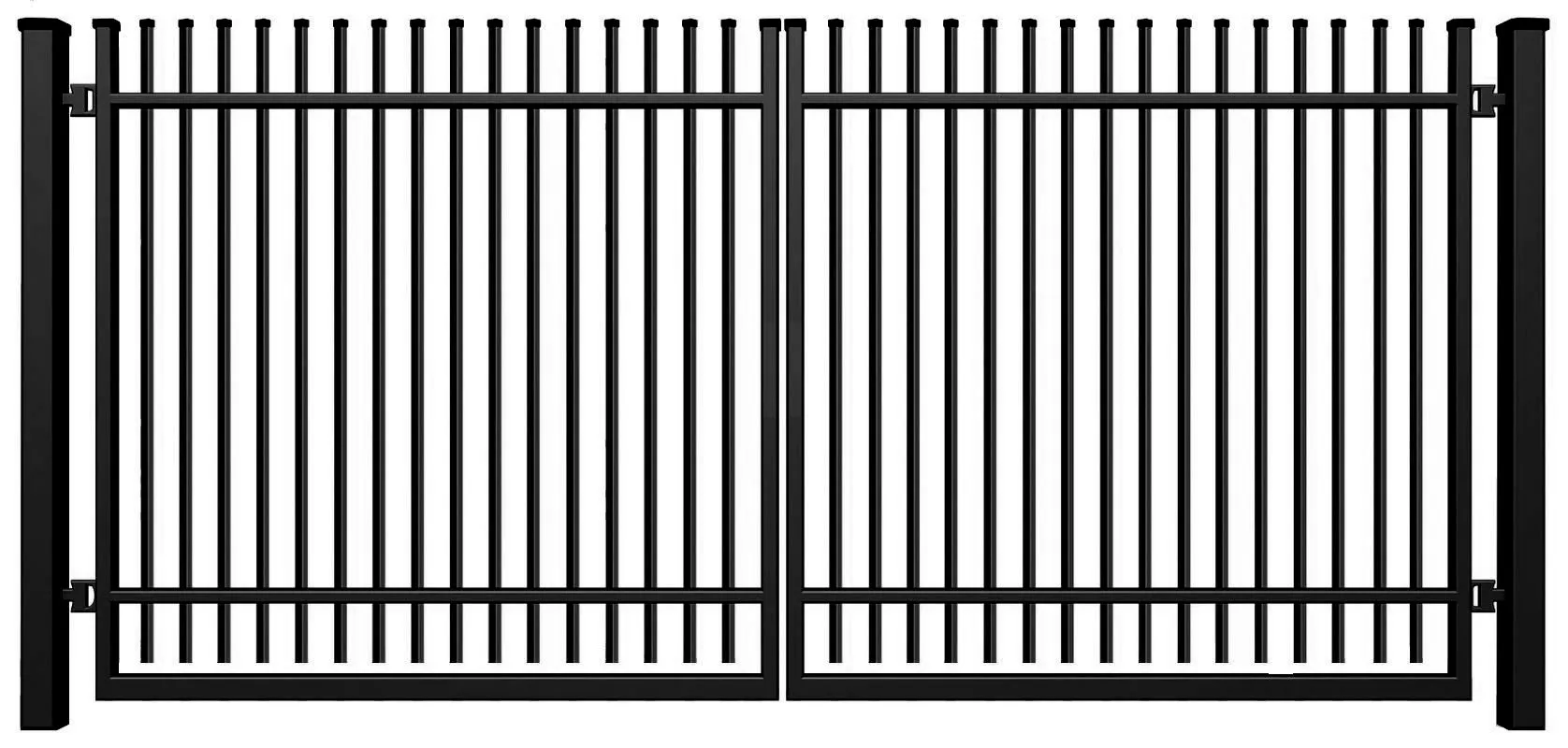 Brama ogrodzeniowa typ CLASSIC P - malowana proszkowo - 3,00 m