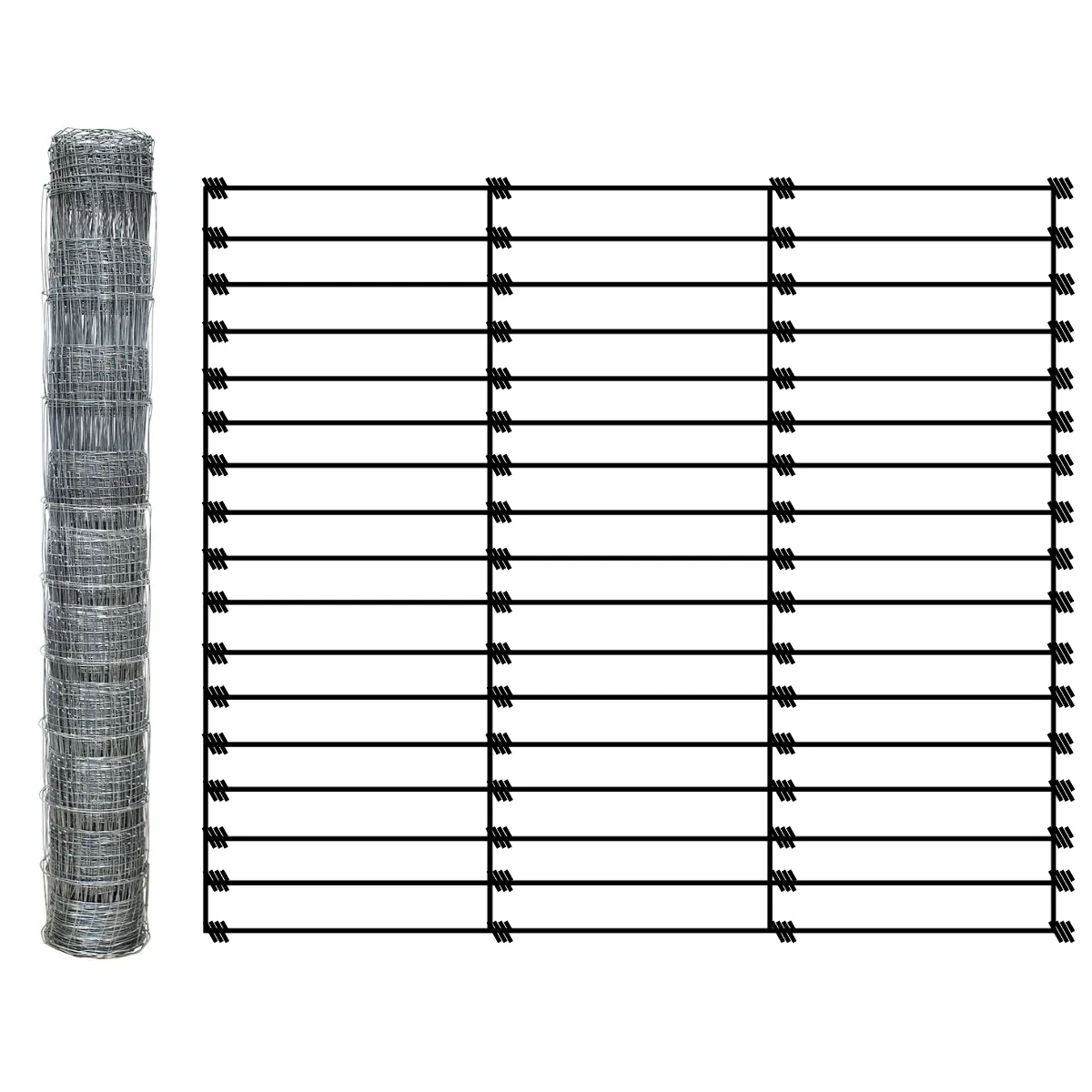 Siatka leśna - 80/17/30 G16 - 50 m