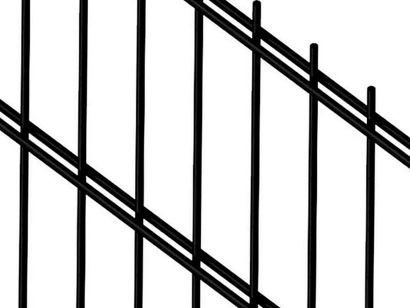 Panele ogrodzeniowe  6/5/6 - antracyt , brązowe , czarne , szare , zielone - 2,03 m