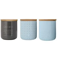 pojemnik ceramiczny sky blue Bloomingville