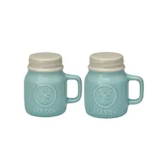 pojemniki sól & pieprz maison mint Green Gate