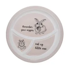 talerz obiadowy z melaminy Nelly Bloomingville