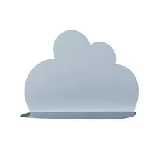 półka chmurka sky blue Bloomingville
