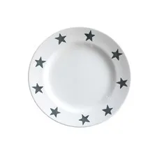 talerz c.szare gwiazdki Bastion Collections