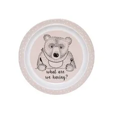 talerz z melaminy Nelly Bloomingville