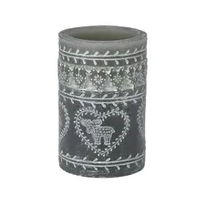 świeca warm grey h:12 Green Gate