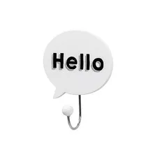 wieszak biały HELLO Bloomingville