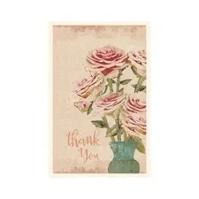 kartka kwiaty thank you Maileg